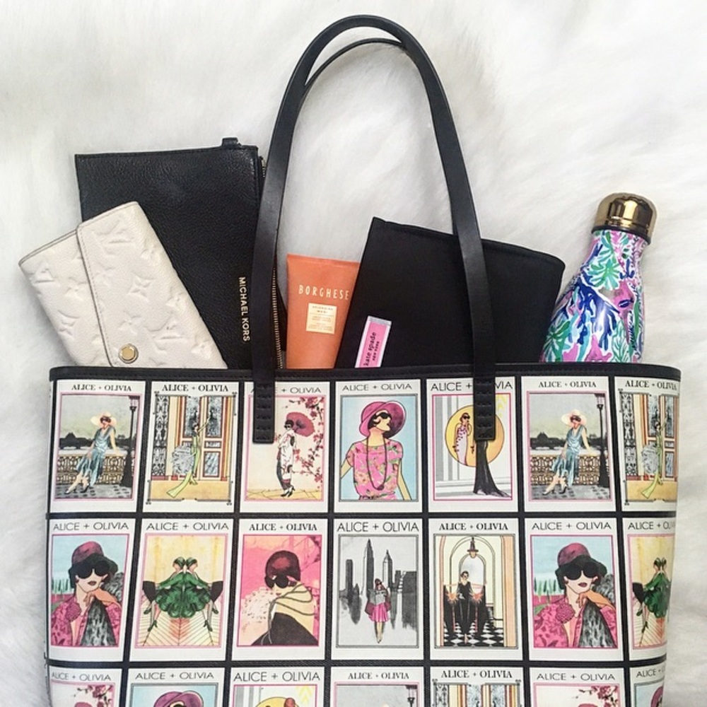 Alice and Olivia Missy Vintage Stace Canvas